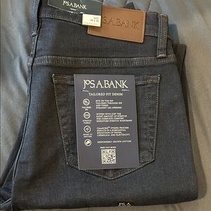 Jos. A. Bank Men's Charcoal Slim Jeans